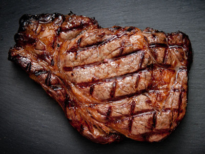 Steak at your family restaurant.